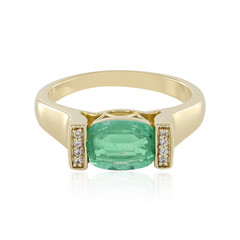 Bague en or et Emeraude de Russie (Adela Gold)