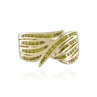 Bague en or et Diamant jaune I2 (de Melo)