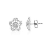 Boucles d'oreilles en argent et Zircon