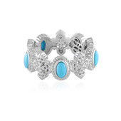 Bague en argent et Turquoise Sleeping Beauty (Dallas Prince Designs)