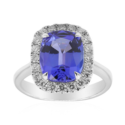 Bague en or et Tanzanite AAA (CIRARI)