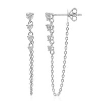 Boucles d'oreilles en or et Diamant SI2 (H) (CIRARI)