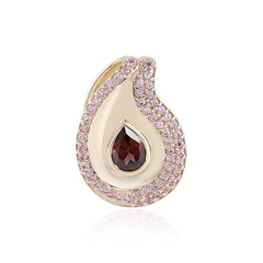 Pendentif en or et Zircon rose (Adela Gold)