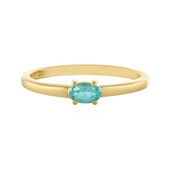 Bague en argent et Apatite bleue