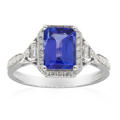 Bague en or et Tanzanite AAA (CIRARI)