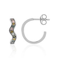 Boucles d'oreilles en argent et Tourmaline