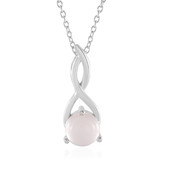 Collier en argent et Quartz rose