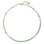 Collier en argent et Grenat Tsavorite