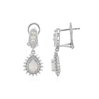 Boucles d'oreilles en argent et Opale Welo