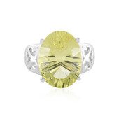 Bague en argent et Quartz citron