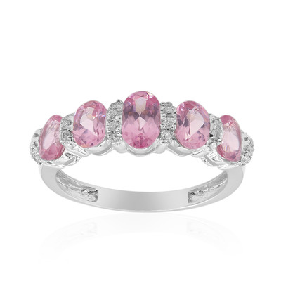 Bague en or et Spinelle rose de Birmanie (CIRARI)