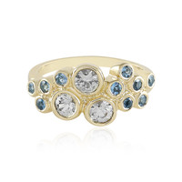 Bague en or et Saphir blanc (Adela Gold)