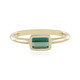 Bague en or et Tourmaline verte de Benedito (Adela Gold)