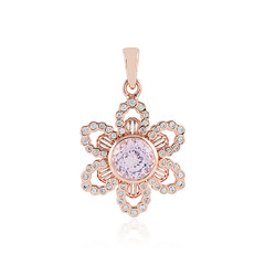 Pendentif en argent et Kunzite (SAELOCANA)