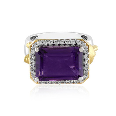 Bague en argent et Améthyste (Gems en Vogue)