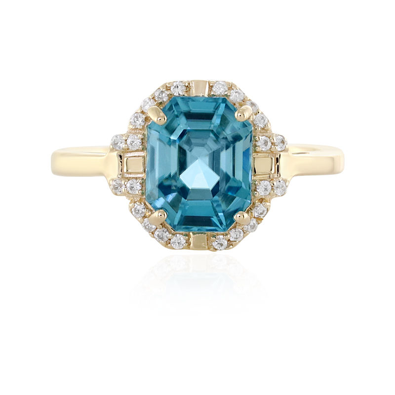 Zircon bague best sale