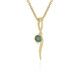 Collier en or et Diamant vert I3