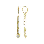 Boucles d'oreilles en or et Zircon (KM by Juwelo)