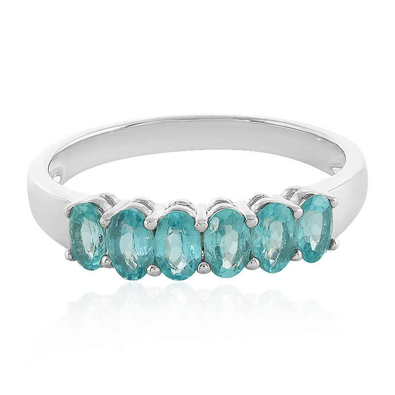 Bague en argent et Apatite bleue 4906XW Juwelo Bijouterie