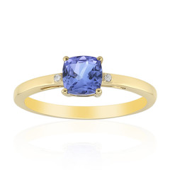 Bague en or et Tanzanite