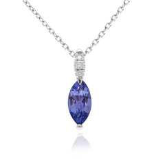 Collier en or et Tanzanite AAA