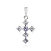 Pendentif en argent et Tanzanite