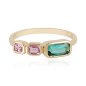 Bague en or et Indicolite (Adela Gold)