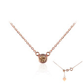 Collier en or et Diamant rose de France VS1 d'Argyle (Annette)