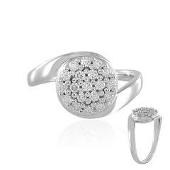 Bague en or et Diamant Flawless (F) (LUCENT DIAMONDS)