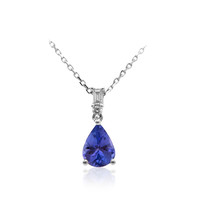 Collier en or et Tanzanite AAA