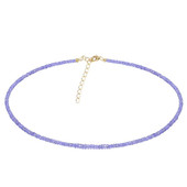 Collier en argent et Tanzanite