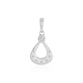 Pendentif en argent et Diamant I2 (I)