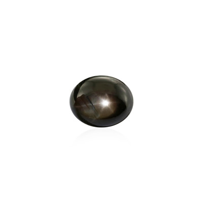 Gemme et Saphir étoilé noir 2,475 ct