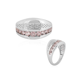 Bague en argent et Tourmaline rose (SAELOCANA)