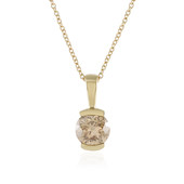 Collier en or et Diamant champagne I2