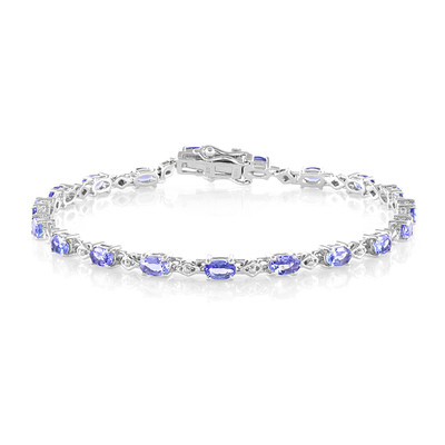 Bracelet en argent et Tanzanite