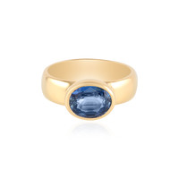 Bague en argent et Kyanite du Népal