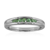 Bague en argent et Grenat Tsavorite