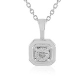 Collier en argent et Diamant I2 (J)