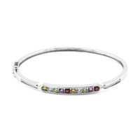 Bracelet en argent et Améthyste