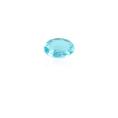 Gemme et Apatite bleue 0,713 ct