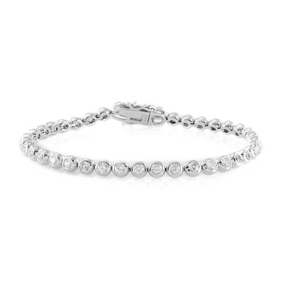 Bracelet en argent et Zircon