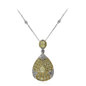 Collier en or et Diamant SI2 jaune (CIRARI)