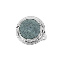 Bague en argent et Fuchsite