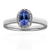 Bague en or et Tanzanite AAA