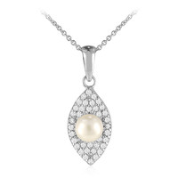 Collier en argent et Perle de culture d'eau douce