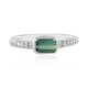 Bague en argent et Tourmaline verte de Benedito