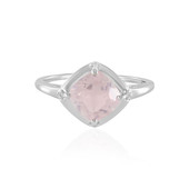 Bague en argent et Quartz rose