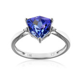 Bague en or et Tanzanite AAA (CIRARI)