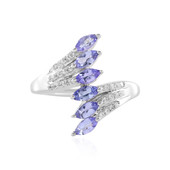 Bague en argent et Tanzanite